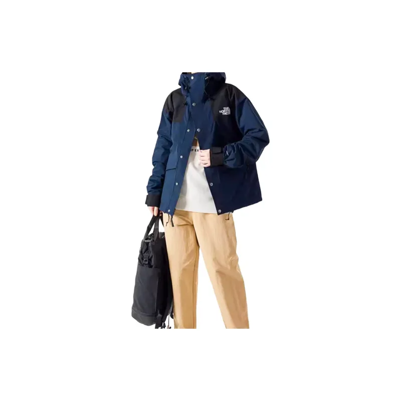 THE NORTH FACE UE Series Waterproof, Windproof, Breathable, And Abrasion Resistant Windbreaker Jacket Men's Dark Blue-3