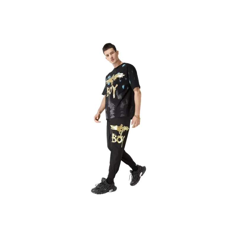 Boy London Casual Pants Men Black-4