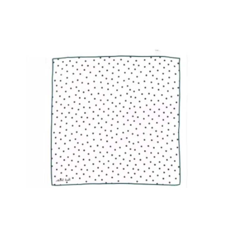 Paul Smith Mulberry Silk Silk Scarves Men's White-1
