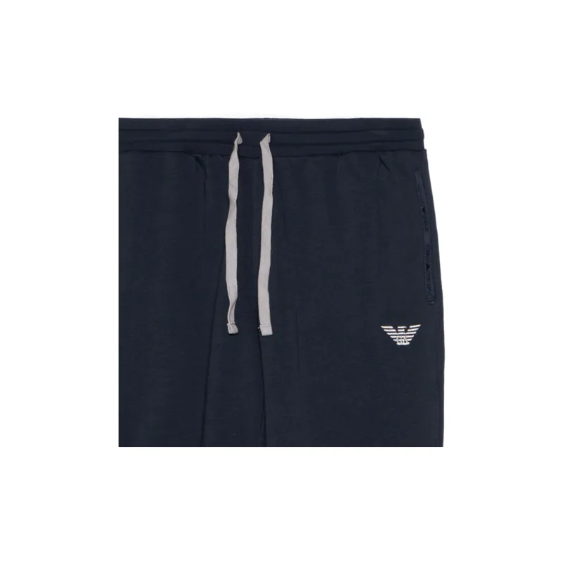 EMPORIO ARMANI Knitted Sweatpants Men Marine Blue-6