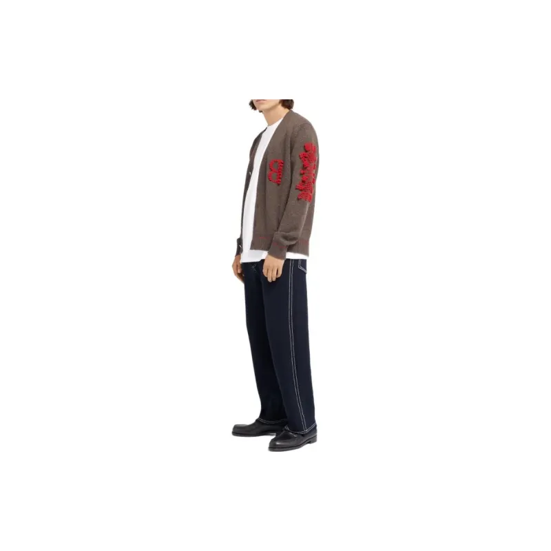 Barrie 3D knit Cashmere Cardigan-1