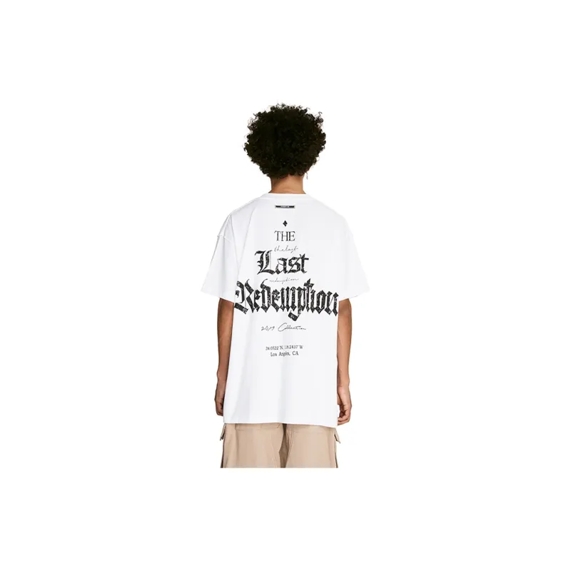 The Last Redemption T Shirt Unisex White-2