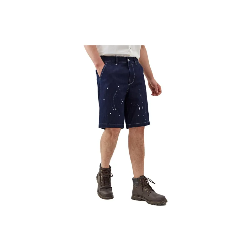 CAT Casual Shorts Men Blue-2
