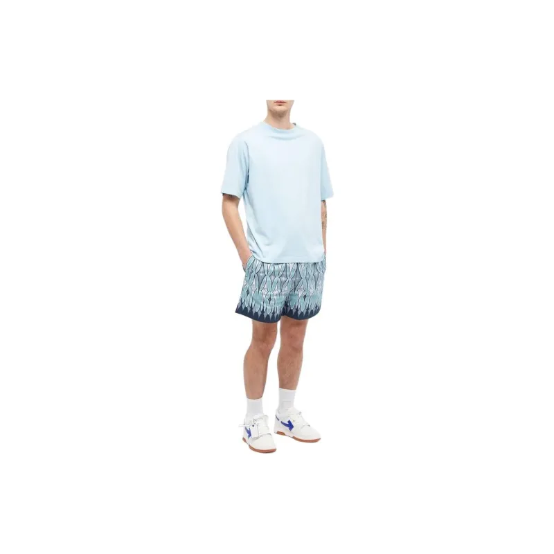 AMIRI Casual Shorts Men Blue-1
