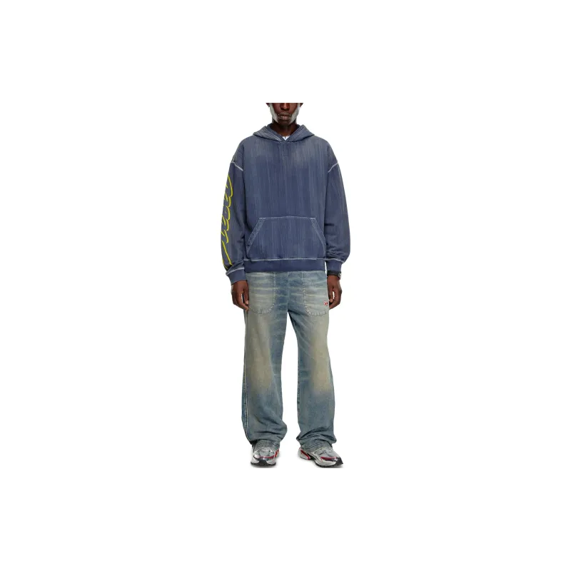 DIESEL FW24 Sweatshirt Men's Blue-1