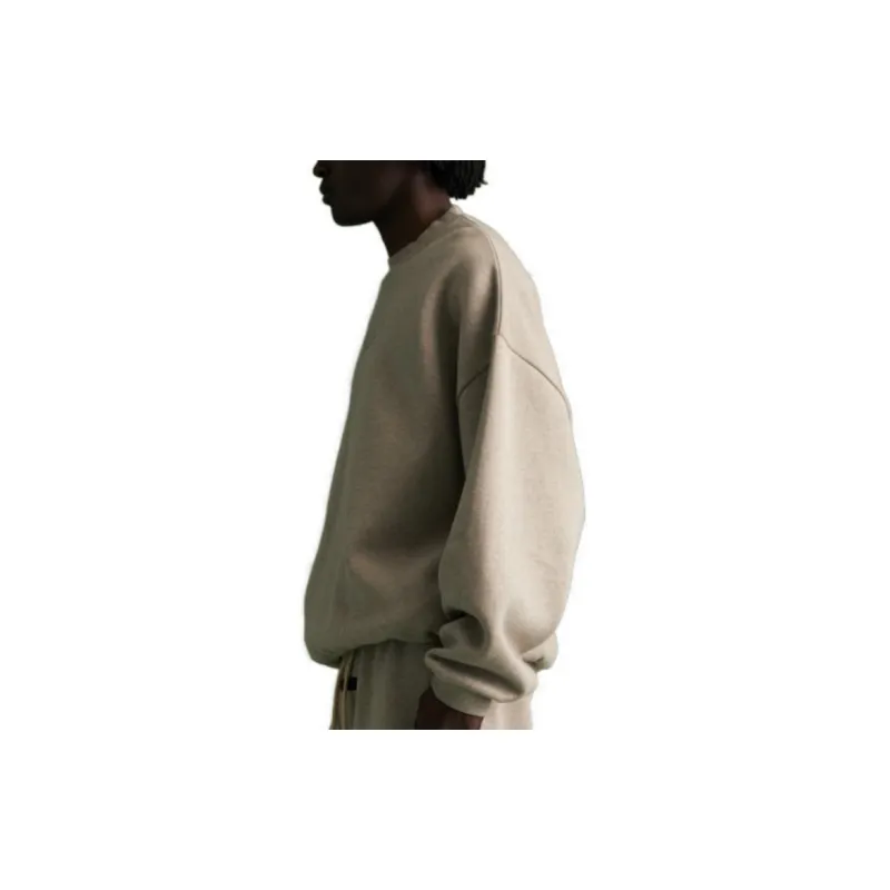 Fear Of God Essentials Logo embroidered Crew neck Sweatshirt-2