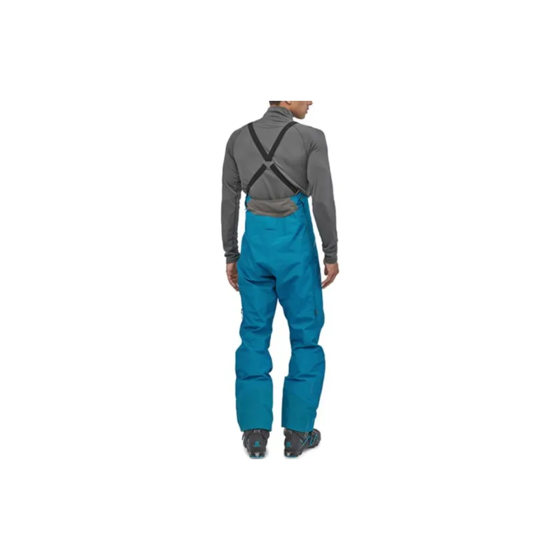 Patagonia Gore Tex PowSlayer Ski Pants Men's Peacock Blue-2