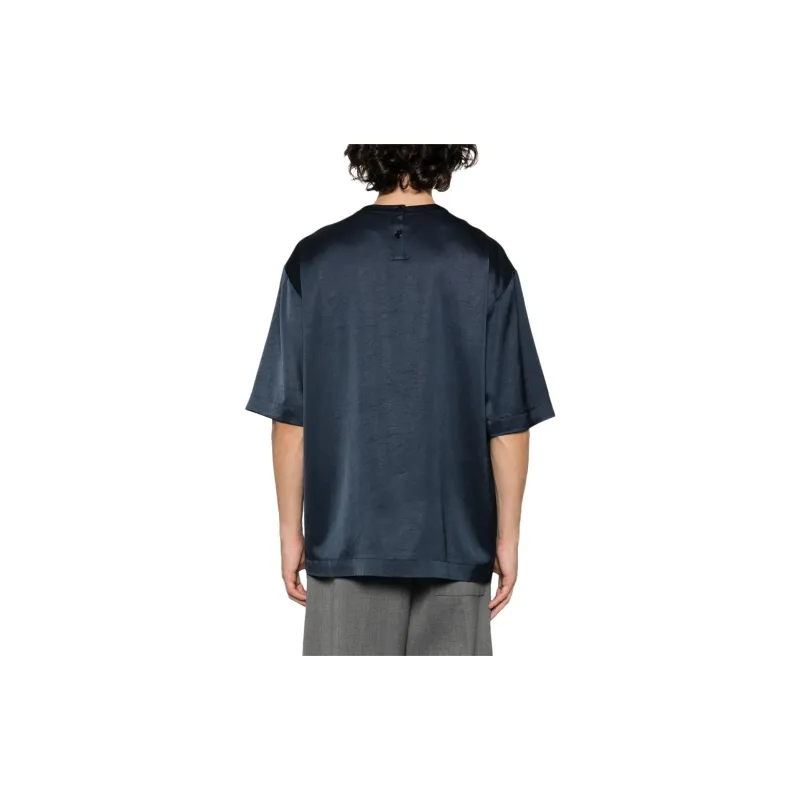 NANUSHKA Isaac Satin T shirt-2