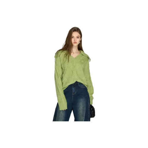 Bethine Sweaters Women's Evergreen Branch