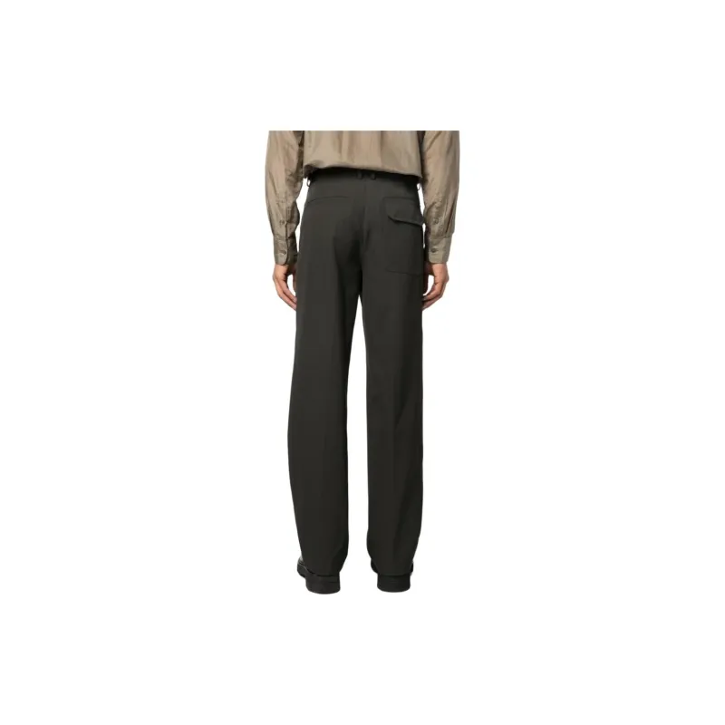 Helmut Lang Buckle detail Cotton Trousers-2