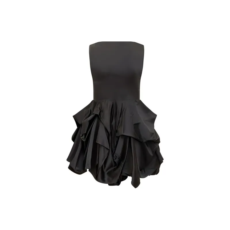 JW Anderson Sleeveless Asymmetric Mini Dress-1