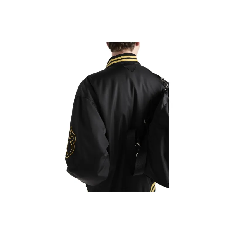 PRADA Patch Bomber Jacket-5