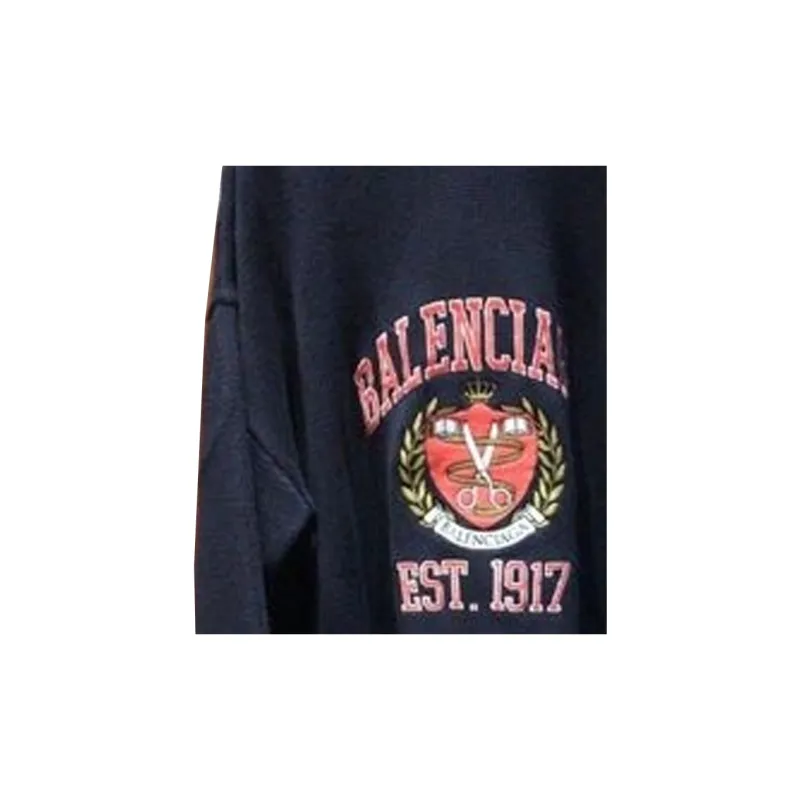 Balenciaga Sweaters Men Dark Blue-2