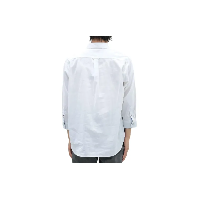 Beams Cool Patch Cropped Shirt Men's-2