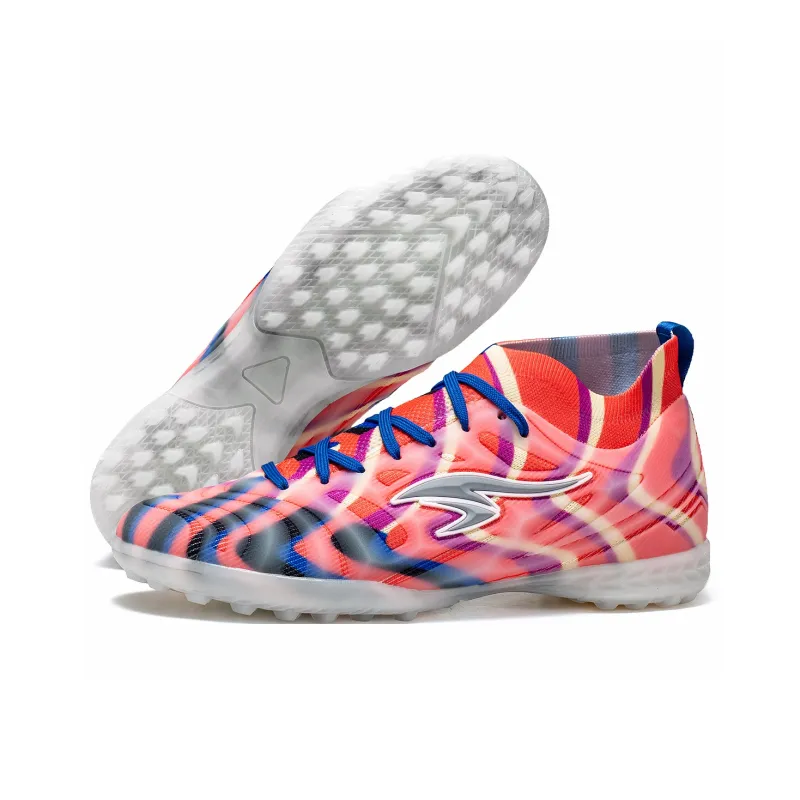 SUNAIS MG Rubber Short Studs TF Rubber Broken Studs Artificial Ground, Natural Ground Breathable Soccer Shoes Unisex-61