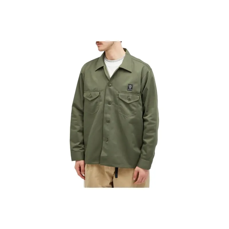 South2 West8 Jackets Coats Men's Green-3