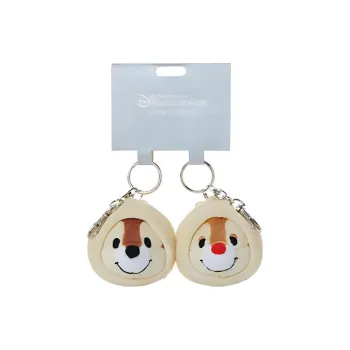 Disney Mickey And Friends Enjoy Shanghai Collection Chip 'N Dale Plush Keychain Dolls Plush Pendant 6.5cm High
