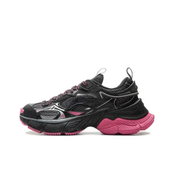 LINING Star Chunky Sneakers Women's Low Top Black