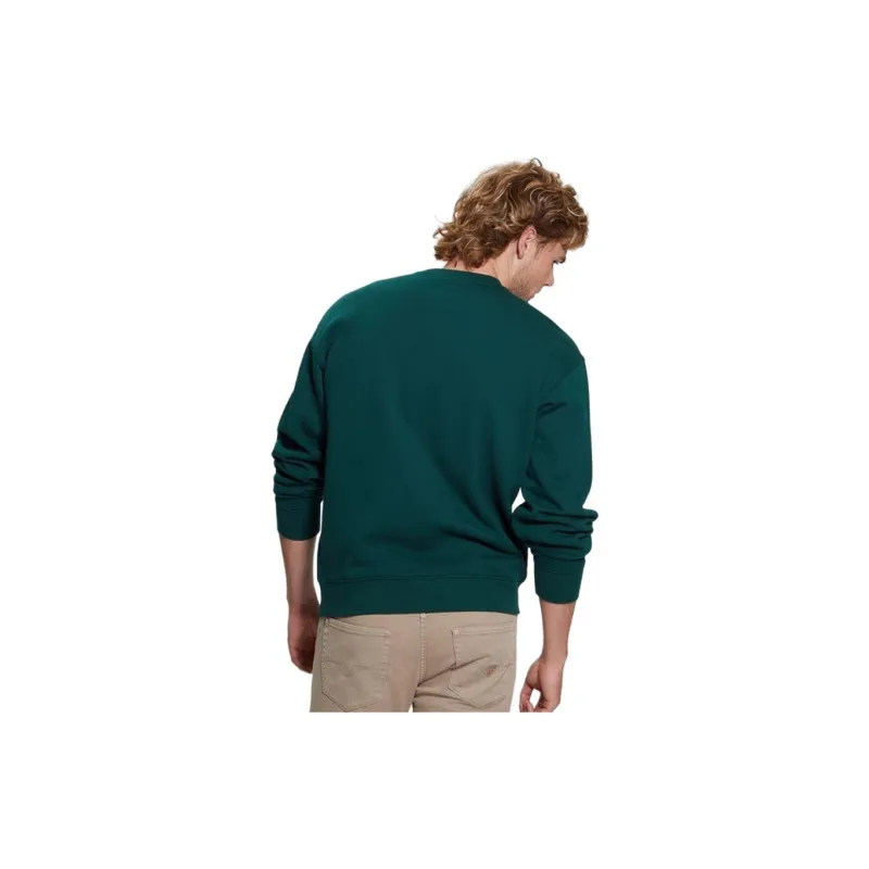 GUESS Sweatshirt Men's Dark Green-3