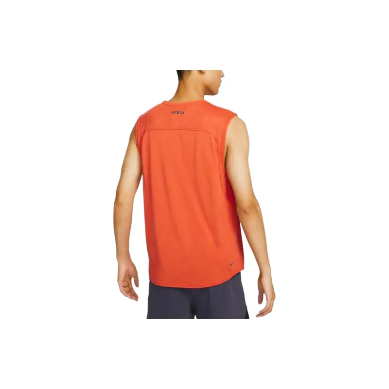 Nike Tank Tops Men Brick Red-3