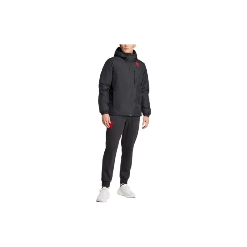 Adidas FW23 Knitted Sports Pants Men's Black-1