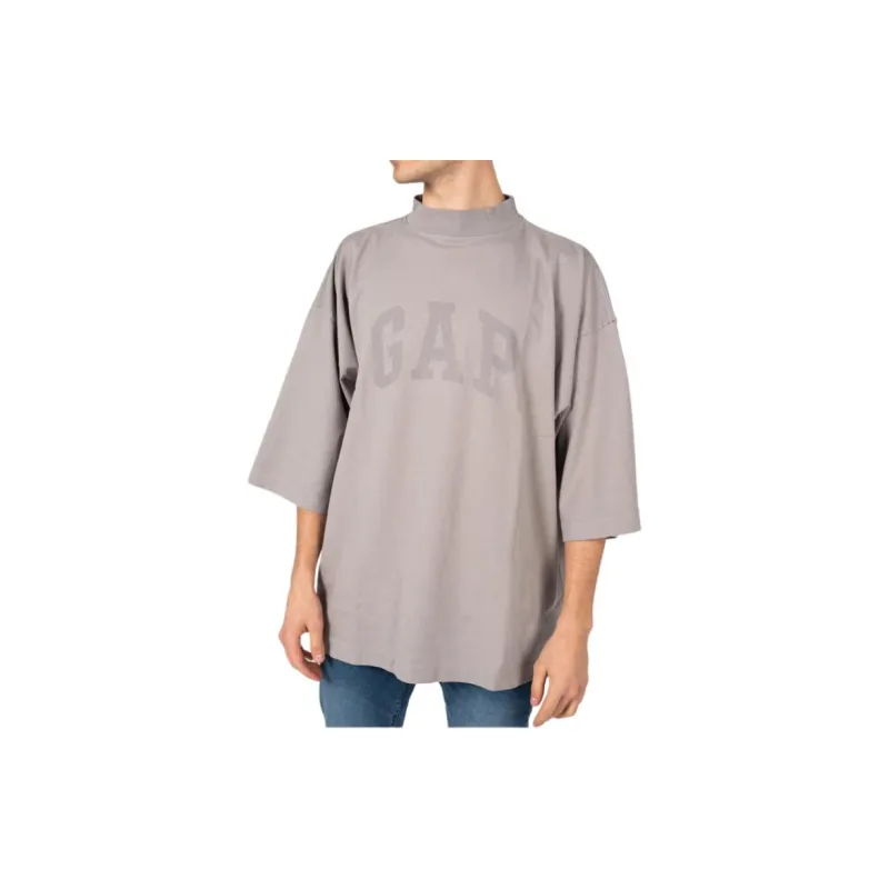 Balenciaga X Gap X YEEZY T Shirts Unisex Gray-6