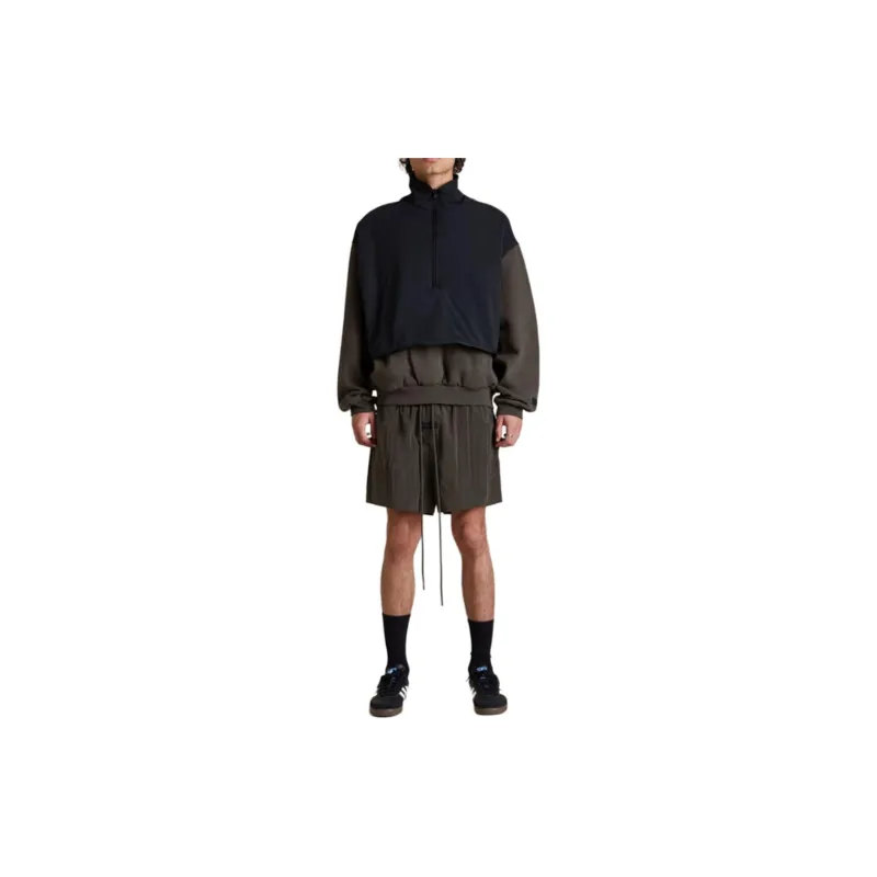Fear Of God Essentials Kids Nylon Fleece Mockneck Sweater-2