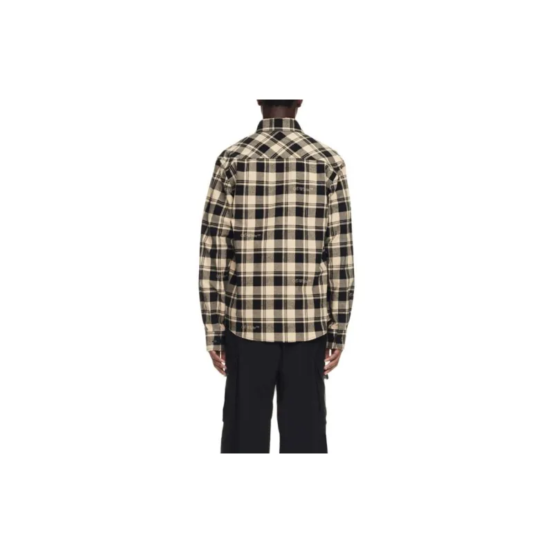 OFF WHITE Checked Long Sleeved Shirt-2