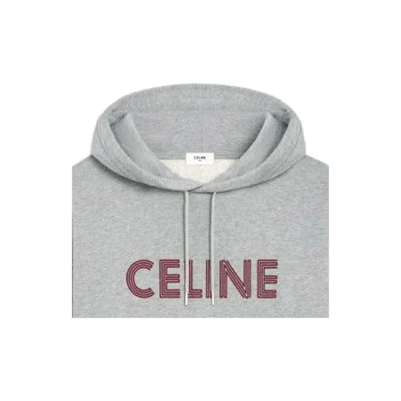 CELINE Sweatshirts Men Gray-5