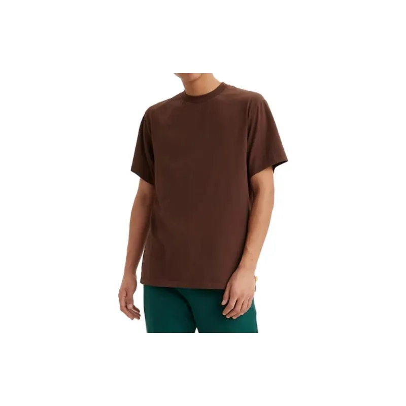 Levis T-Shirts Men Brown-2