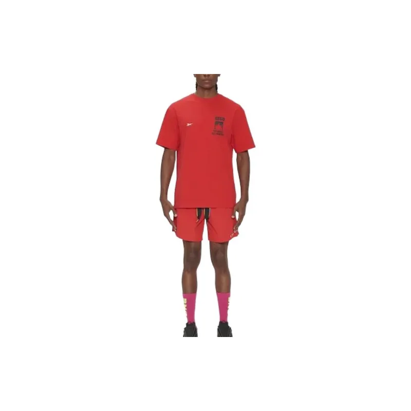 Reebok Regular T Shirt Unisex Original Red-1