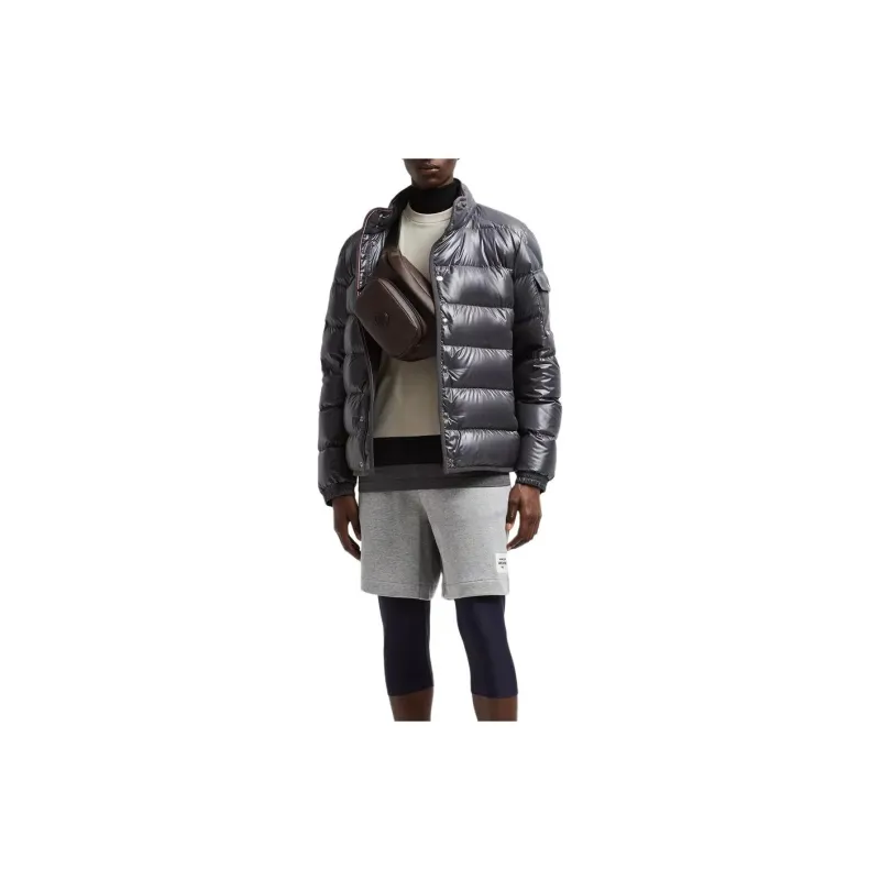 Moncler Gourette Zip Up Short Down Jacket-1