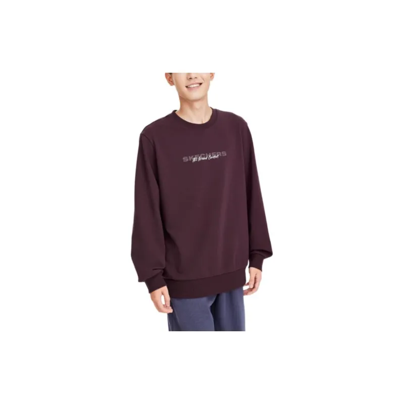Skechers Sports Alliance Series Sweatshirt Unisex Fig Purple-2