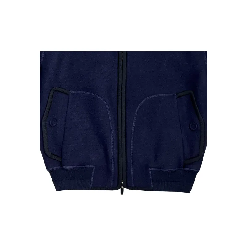 DIOR x X Peter Doig Jackets Coats Men's Navy Blue-4