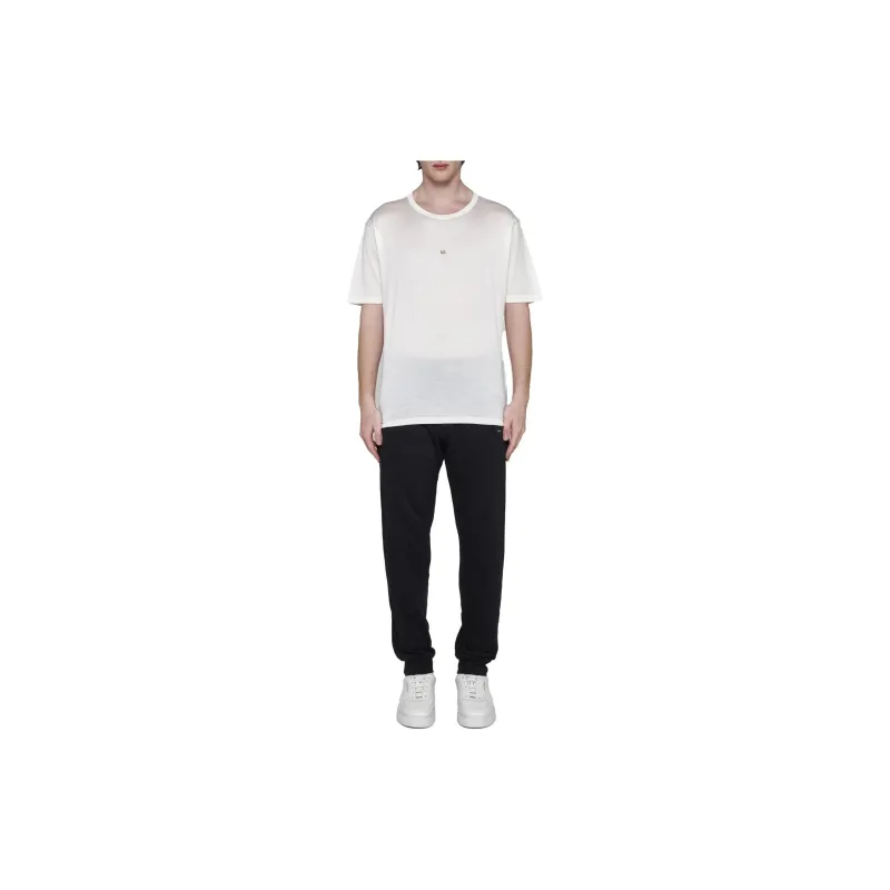 C.P.Company Logo Printed Crewneck T Shirt-1