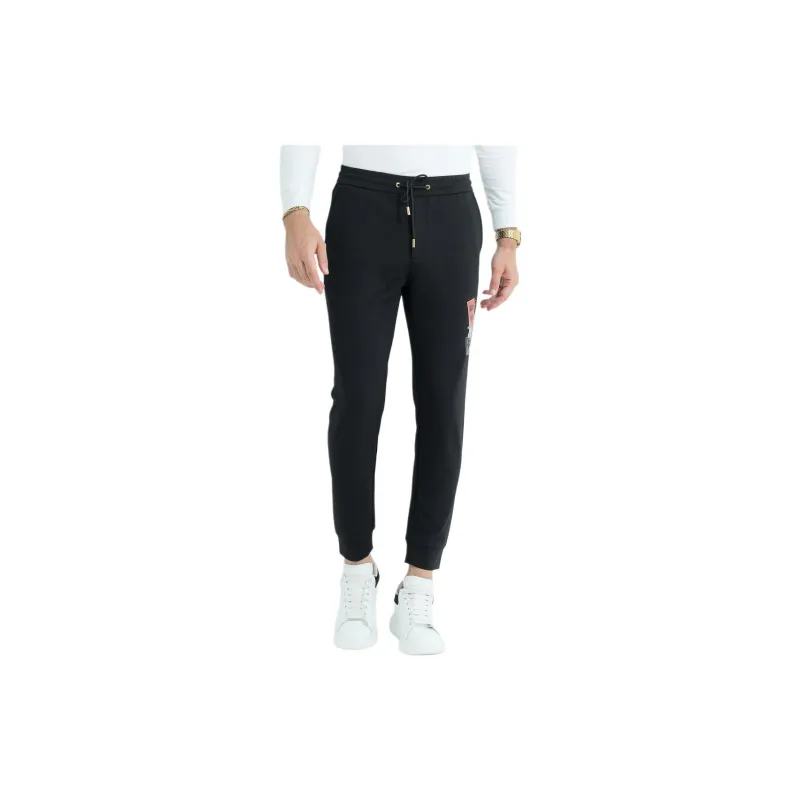 Raidy Boer Casual Pants Men's Black-1