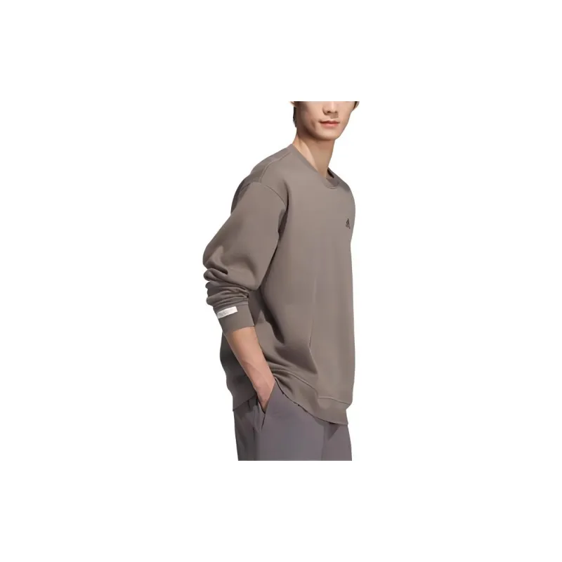Adidas Sweatshirt Unisex Stratum Dark Earthy Brown/Black-2