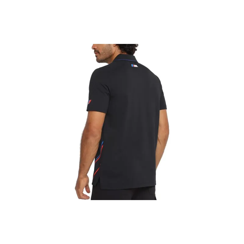 PUMA BMW M Motorsport Team Polo Shirt Men's Black-3