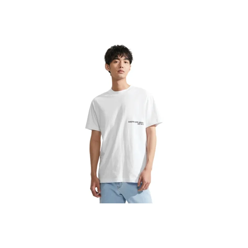 Calvin Klein Logo print Cotton T shirt-3