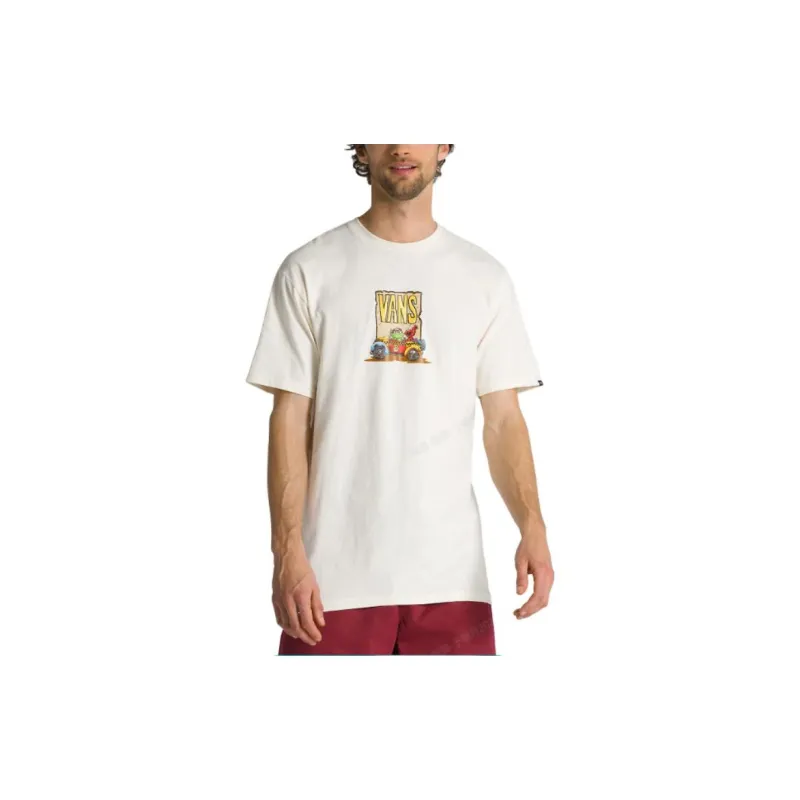 Sesame Street X Vans T-Shirts Unisex Antique White-2