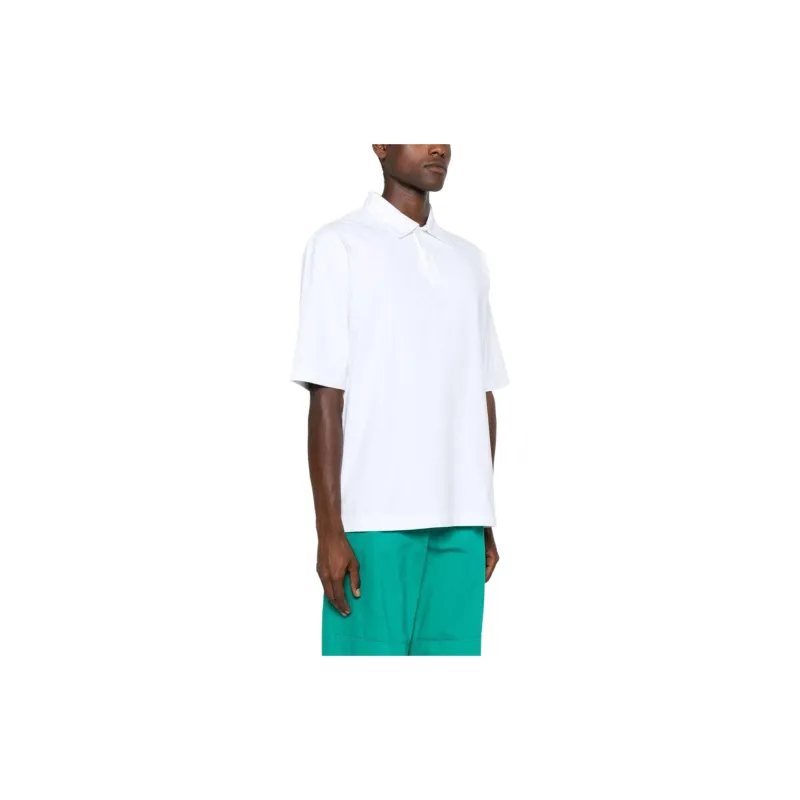 MARNI Logo patch Polo Shirt-3