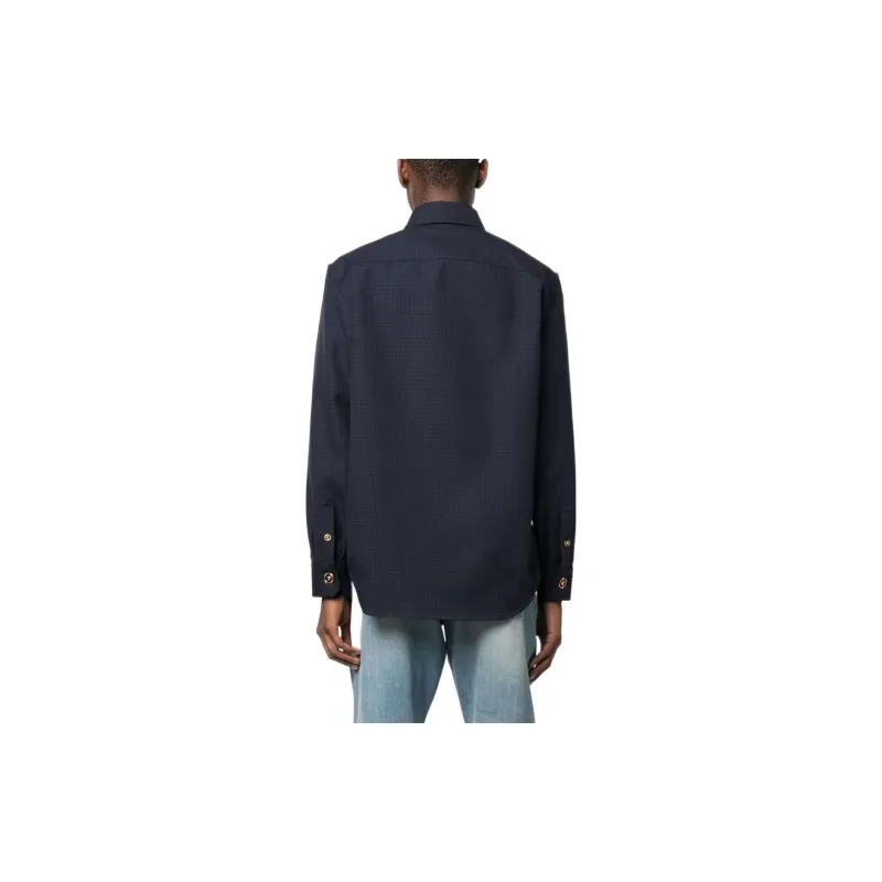 VERSACE FW22 Jackets & Coats Men's Blue-3