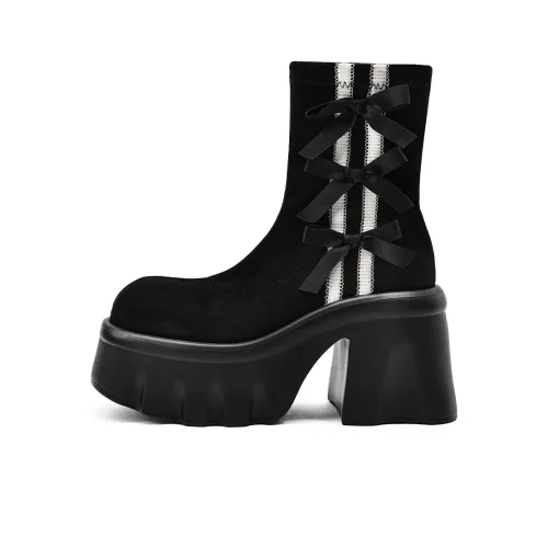 KMD Ankle Boots Women's White