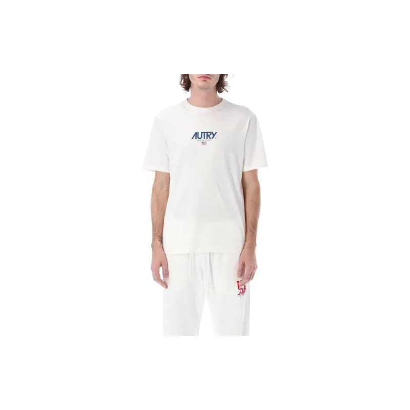 AUTRY Logo Printed Crewneck T-Shirt-3