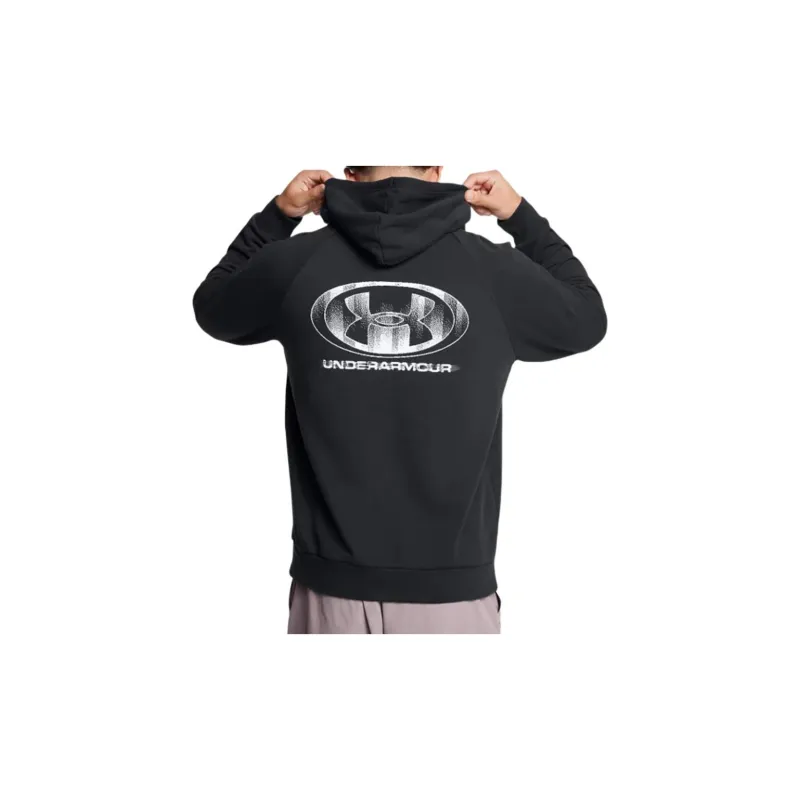 Under Armour Rival Fleece Sweatshirt Men's Black/White-3