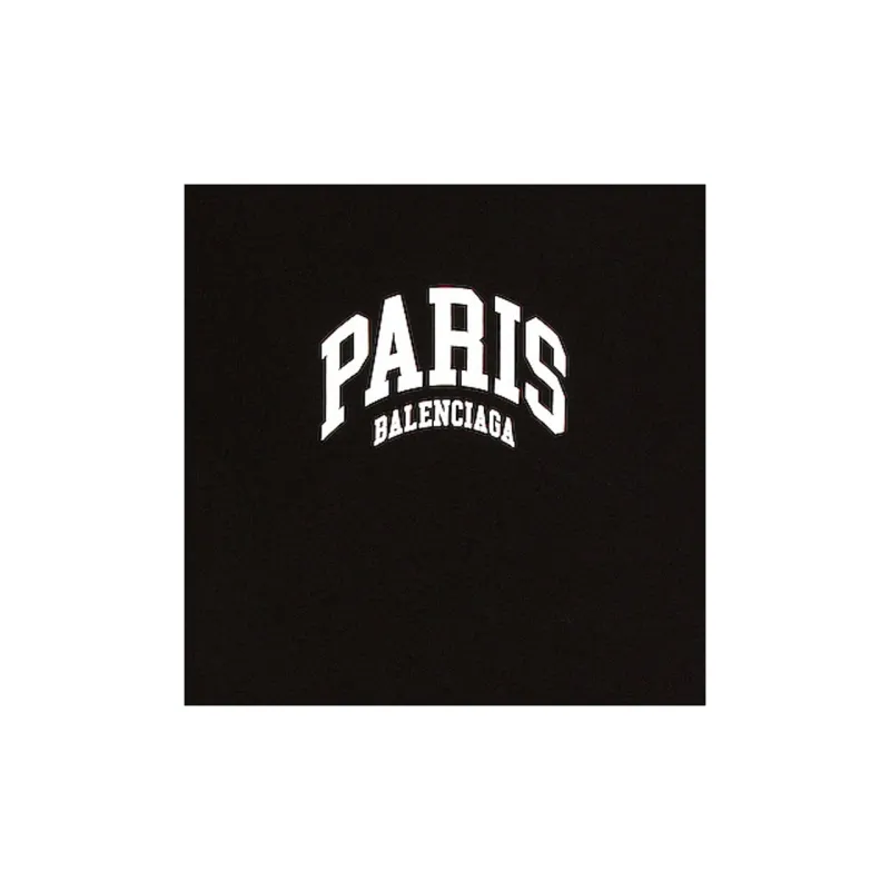 Balenciaga Mens Cities Paris Medium Fit T shirt-5