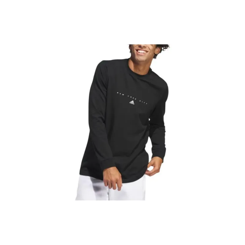 Adidas Ny Graphic Long Sleeve Tee-1