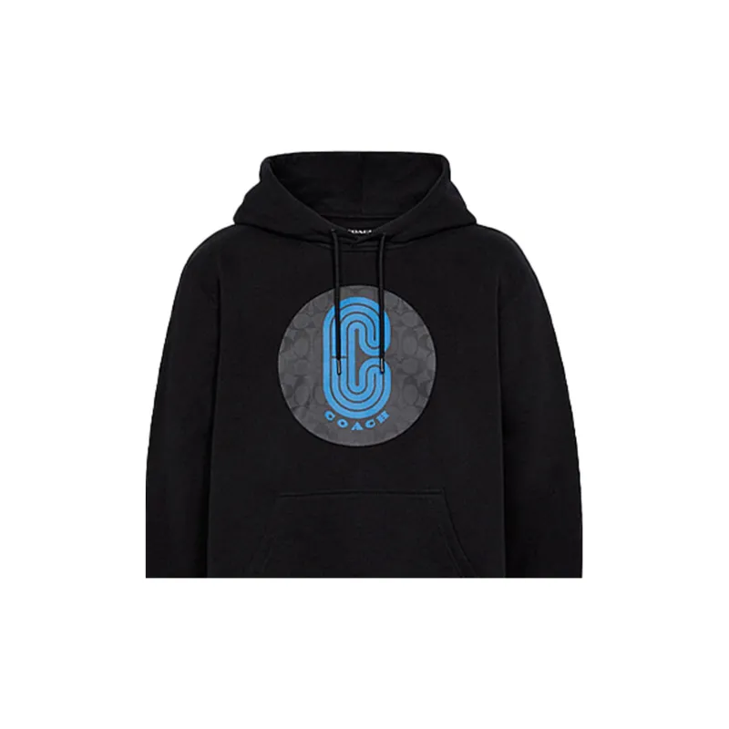 COACH Sweatshirts Men Black-2