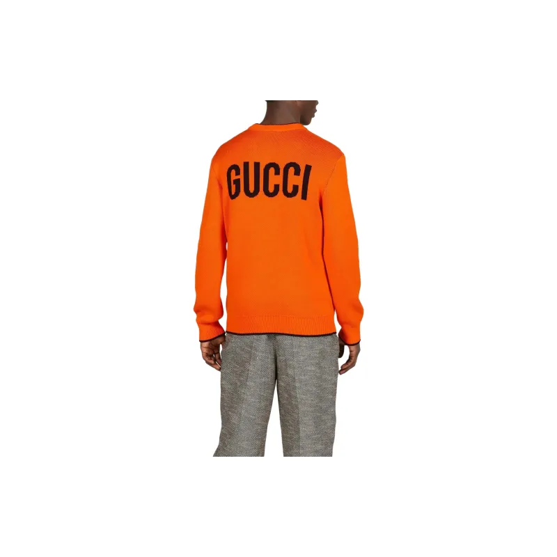GUCCI Sweaters Men Orange-3