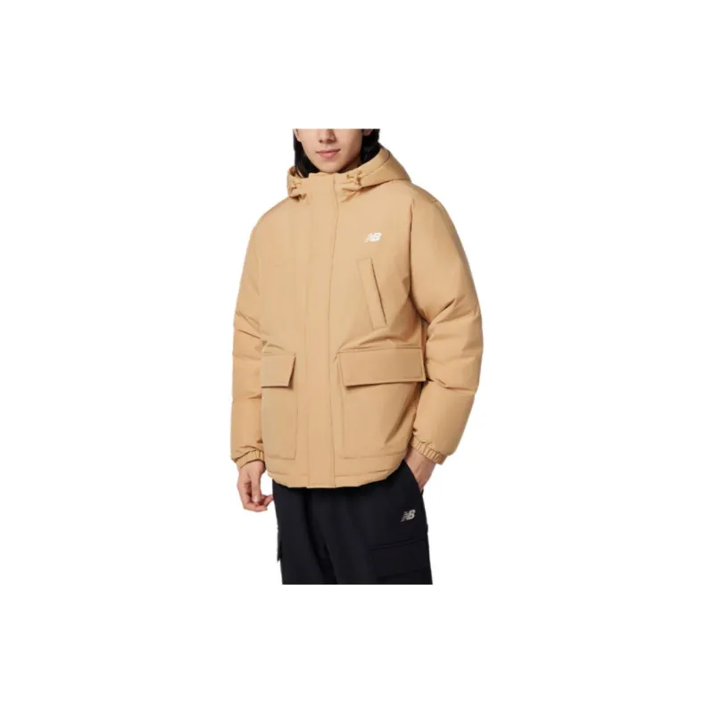 New Balance Down Jackets Men Khaki-2